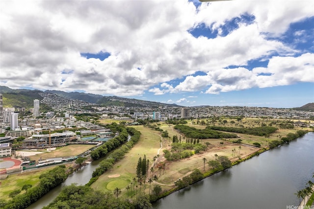 2211 Ala Wai Blvd Unit 3201, Honolulu, HI 96815 - view of urban area with a water and mountain view