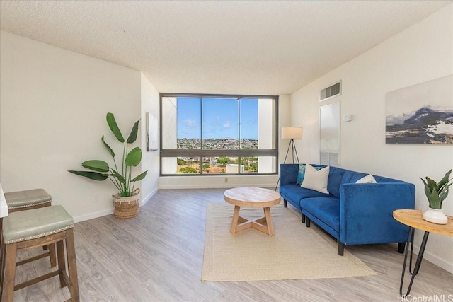 300 Wai Nani Way Unit 1715, Honolulu, HI 96815 - living area with light wood finished floors