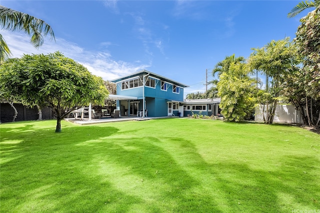 539 N Kainalu Dr, Kailua, HI 96734 - rear view of property featuring a patio area