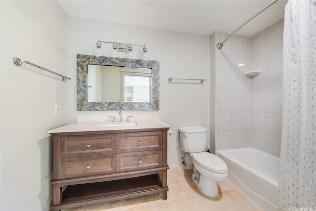 539 N Kainalu Dr, Kailua, HI 96734 - full bath with tile patterned flooring, vanity, and shower / bathtub combination with curtain