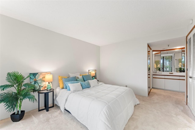 1525 Wilder Ave Unit 401, Honolulu, HI 96822 - bedroom featuring light carpet and a sink