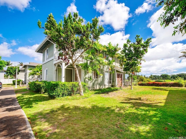 91-1058 Kekuilani Loop Unit 1508, Kapolei, HI 96707 - view of side of property with a yard