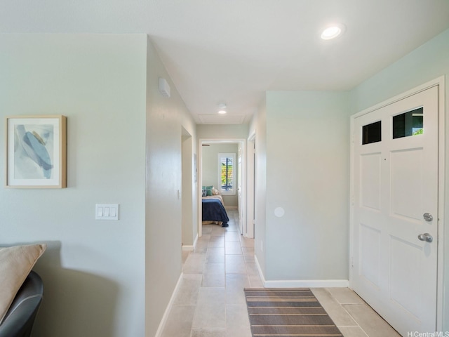 91-1058 Kekuilani Loop Unit 1508, Kapolei, HI 96707 - entrance foyer with light tile patterned flooring and recessed lighting