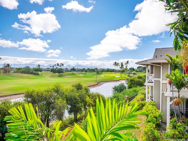91-1058 Kekuilani Loop Unit 1508, Kapolei, HI 96707 - view of yard with a water view and golf course view