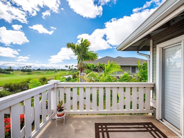 91-1058 Kekuilani Loop Unit 1508, Kapolei, HI 96707 - balcony with view of golf course