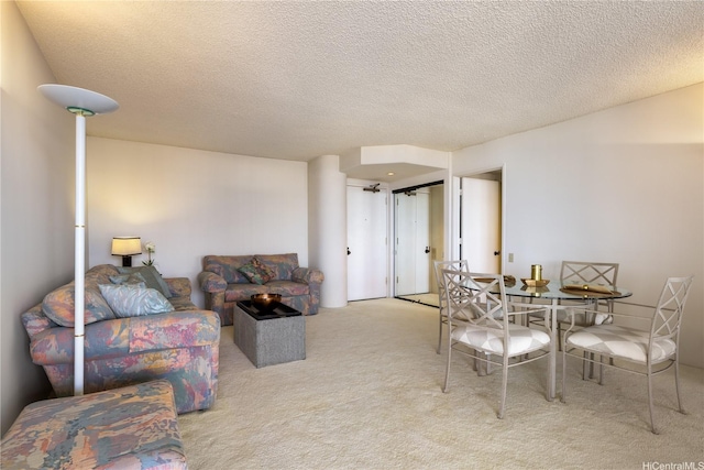 1212 Nuuanu Ave Unit 3402, Honolulu, HI 96817 - living room with carpet floors and a textured ceiling