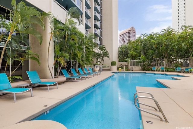 1212 Nuuanu Ave Unit 3402, Honolulu, HI 96817 - community pool featuring a patio area