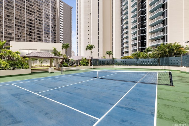 1212 Nuuanu Ave Unit 3402, Honolulu, HI 96817 - view of tennis court featuring community basketball court