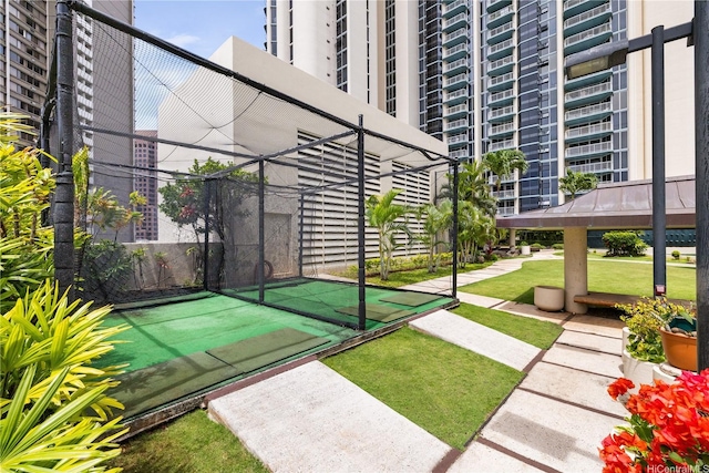 1212 Nuuanu Ave Unit 3402, Honolulu, HI 96817 - view of property's community featuring shuffleboard
