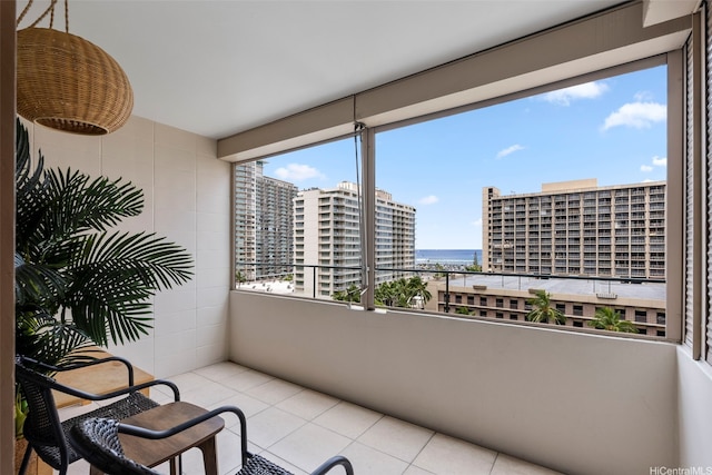 1720 Ala Moana Blvd Unit 1101B, Honolulu, HI 96815 - balcony with a water view and a view of city