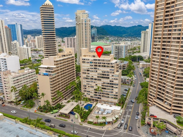 1720 Ala Moana Blvd Unit 1101B, Honolulu, HI 96815 - view of city with a mountainous background