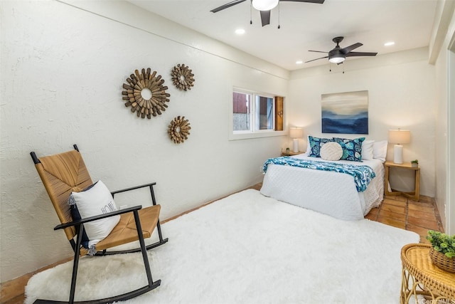54-290 Kawaipuna Pl, Hauula, HI 96717 - bedroom featuring recessed lighting and a ceiling fan