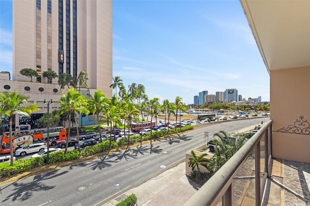 1684 Ala Moana Blvd Unit 251, Honolulu, HI 96815 - balcony with a city view