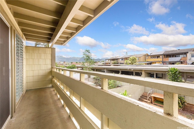 94-170 Apele Pl, Mililani, HI 96789 - balcony with a residential view and a mountain view