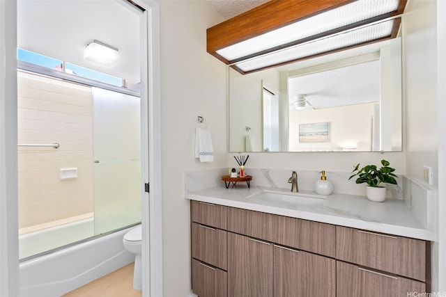 2444 Hihiwai St Unit 902, Honolulu, HI 96826 - full bathroom with vanity and enclosed tub / shower combo