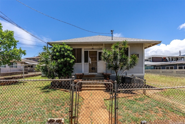 1242 16th Ave, Honolulu, HI 96816 - bungalow with a gate and a fenced front yard
