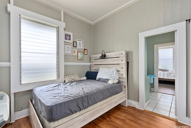1242 16th Ave, Honolulu, HI 96816 - bedroom featuring ornamental molding and tile patterned floors