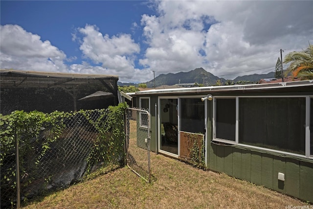 45-234 Mahalani Cir, Kaneohe, HI 96744 - rear view of house with a mountain view