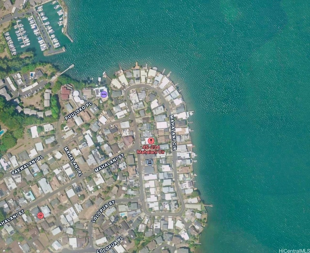 45-234 Mahalani Cir, Kaneohe, HI 96744 - aerial map of property and surrounding area