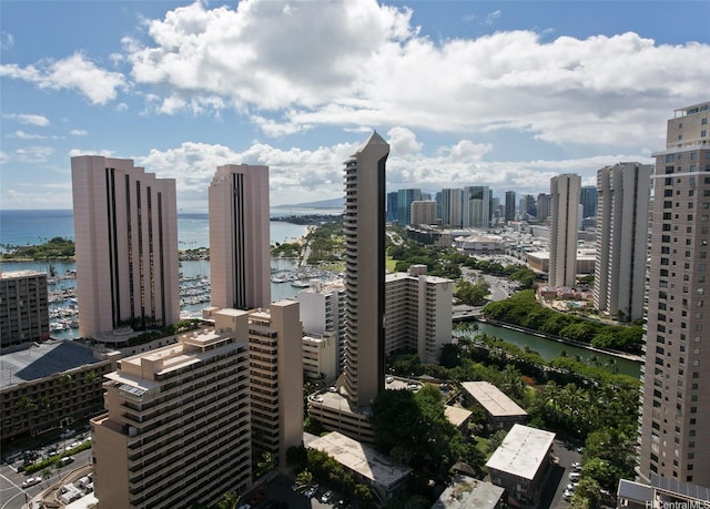 343 Hobron Ln Unit 3401, Honolulu, HI 96815 - city view with a large body of water