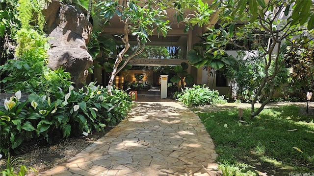 343 Hobron Ln Unit 3401, Honolulu, HI 96815 - view of exterior entry featuring stucco siding