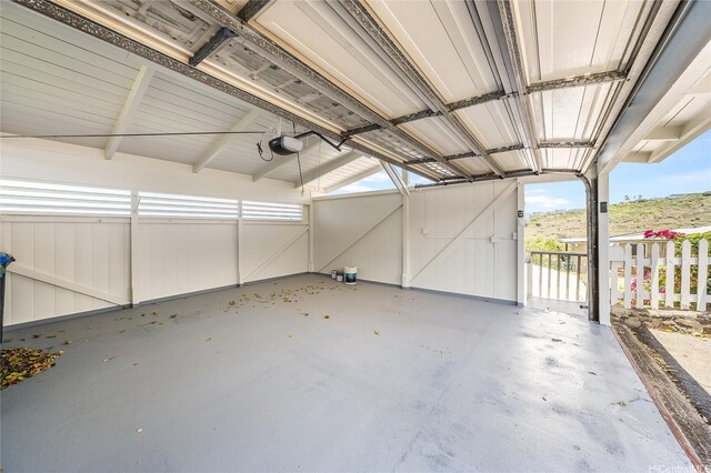 1670 Halekoa Dr, Honolulu, HI 96821 - garage featuring a garage door opener