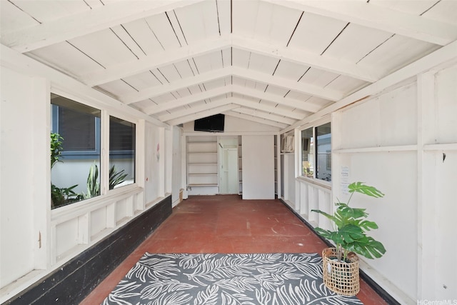 3413 Winam Ave, Honolulu, HI 96815 - unfurnished sunroom with lofted ceiling