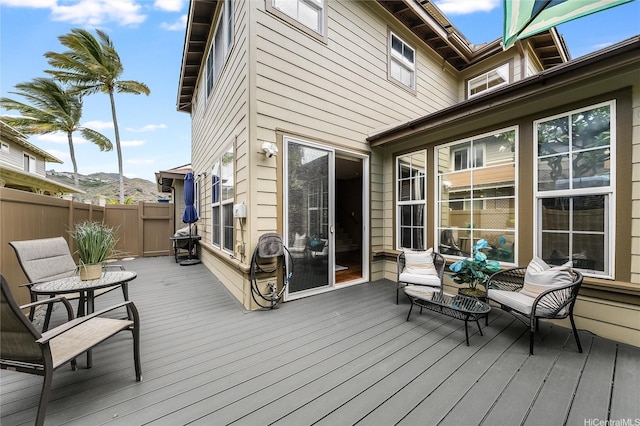 580 Lunalilo Home Rd Unit 358, Honolulu, HI 96825 - view of wooden terrace