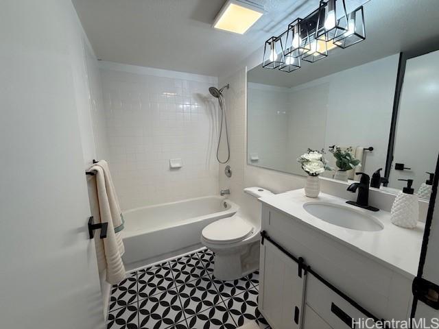 94-586 Lumiauau St Unit N104, Waipahu, HI 96797 - full bathroom featuring vanity and  shower combination