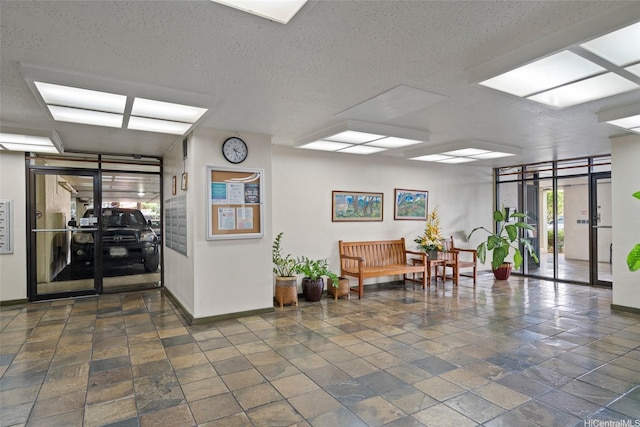 2740 Kuilei St Unit 803, Honolulu, HI 96826 - community lobby with a textured ceiling