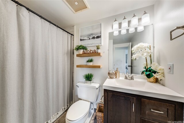 95-150 Kuahelani Ave Unit 255, Mililani, HI 96789 - bathroom featuring vanity and curtained shower