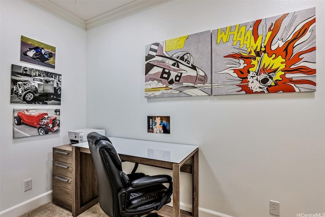 92-1087 Koio Drive M29-3 (Apt C), Kapolei, HI 96707 - office with crown molding and baseboards
