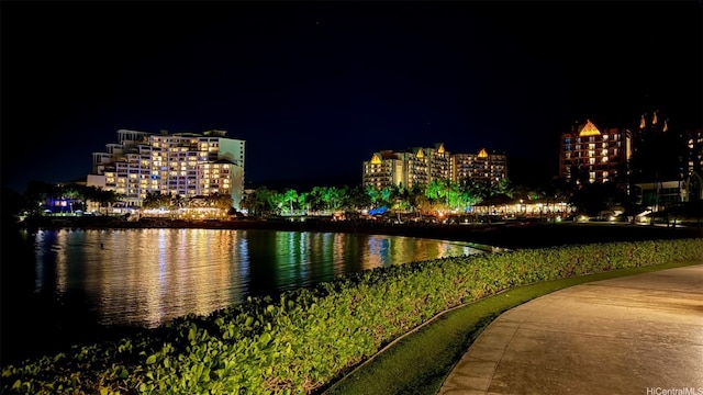 92-1087 Koio Drive M29-3 (Apt C), Kapolei, HI 96707 - water view with a view of city lights