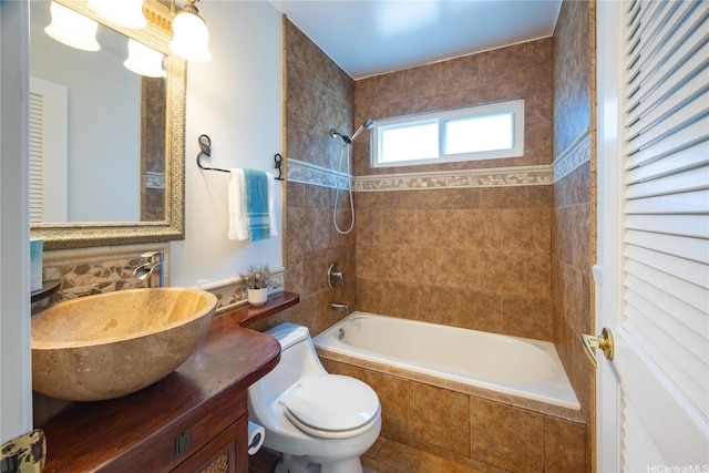 46-259 Kalali St, Kaneohe, HI 96744 - full bath featuring tiled shower / bath and vanity