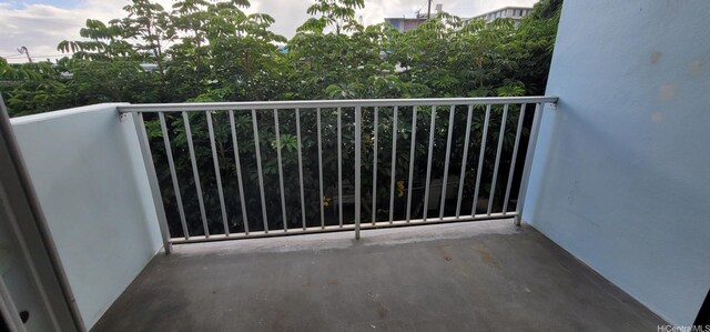 1516 Ward Ave Unit 207, Honolulu, HI 96822 - view of balcony