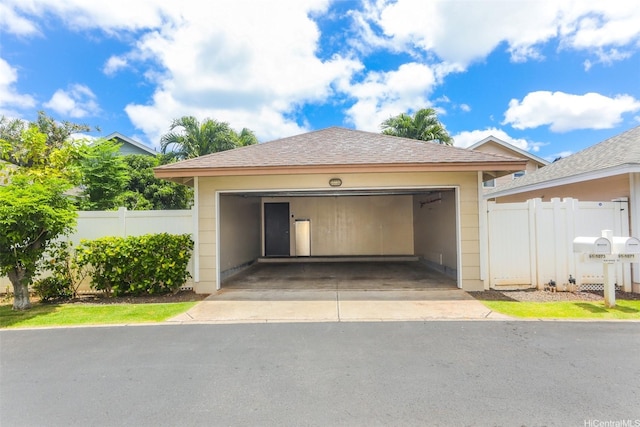 91-1073 Kaianae St, Ewa Beach, HI 96706 - view of detached garage