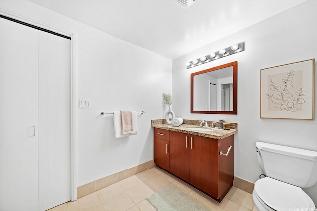 909 Kapiolani Blvd Unit 2305, Honolulu, HI 96814 - bathroom with vanity and tile patterned flooring