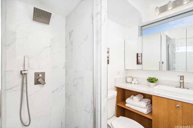2575 Kuhio Ave Unit 1702, Honolulu, HI 96815 - full bath with a marble finish shower and vanity