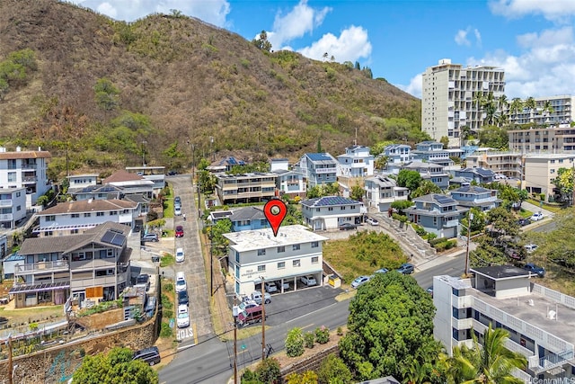 402 Iolani Ave Unit 204, Honolulu, HI 96813 - bird's eye view of a mountain backdrop