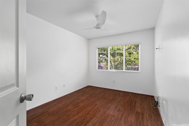 91-2131 Kaioli St Unit 3405, Ewa Beach, HI 96706 - spare room with wood finished floors and ceiling fan