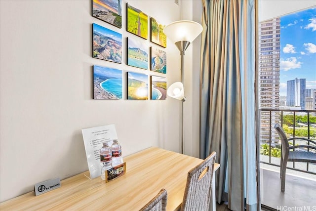 1850 Ala Moana Blvd Unit 1107, Honolulu, HI 96815 - office area with a view of city