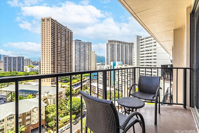 1850 Ala Moana Blvd Unit 1107, Honolulu, HI 96815 - balcony featuring a city view