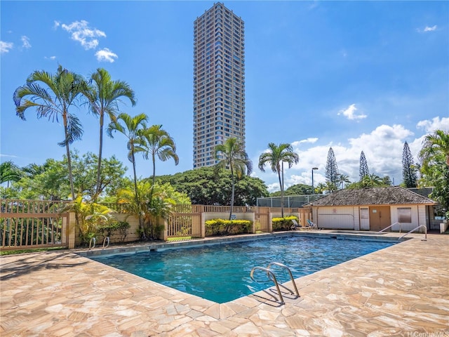 1060 Kamehameha Hwy Unit 2103A, Pearl City, HI 96782 - view of pool featuring a patio