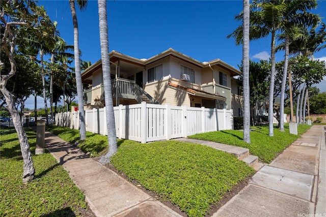 91-1105 Namahoe St Unit 2G, Kapolei, HI 96707 - view of side of home with stucco siding