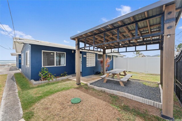 54-257 Kaipapau Loop, Hauula, HI 96717 - view of patio / terrace