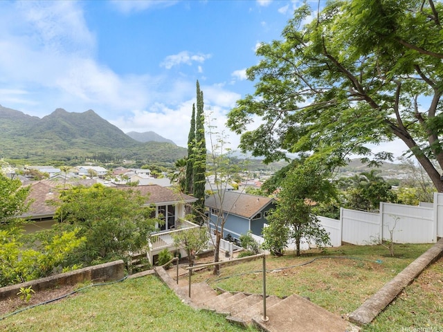1549 Kanapuu Dr, Kailua, HI 96734 - view of mountain backdrop