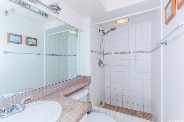 1700 Ala Moana Blvd Unit 603, Honolulu, HI 96815 - full bath featuring vanity and tiled shower