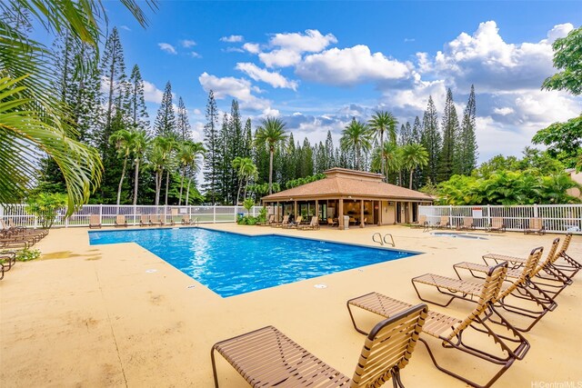 46-160 Kiowai St Unit 2322, Kaneohe, HI 96744 - community pool featuring a patio area