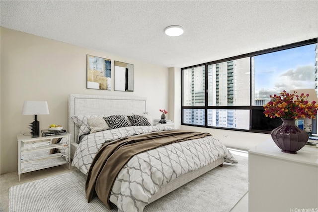 876 Curtis St Unit 3009, Honolulu, HI 96813 - bedroom featuring a textured ceiling and carpet