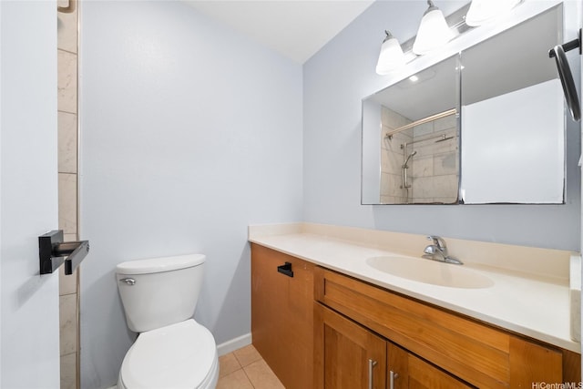 94-557 Alapoai St Unit 154, Mililani, HI 96789 - bathroom featuring vanity, tile patterned floors, and tiled shower